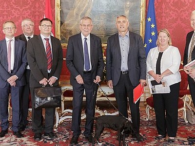 Österreichis Kirchenzeitungen im Gespräch mit Bundespräsident Alexander Van der Bellen